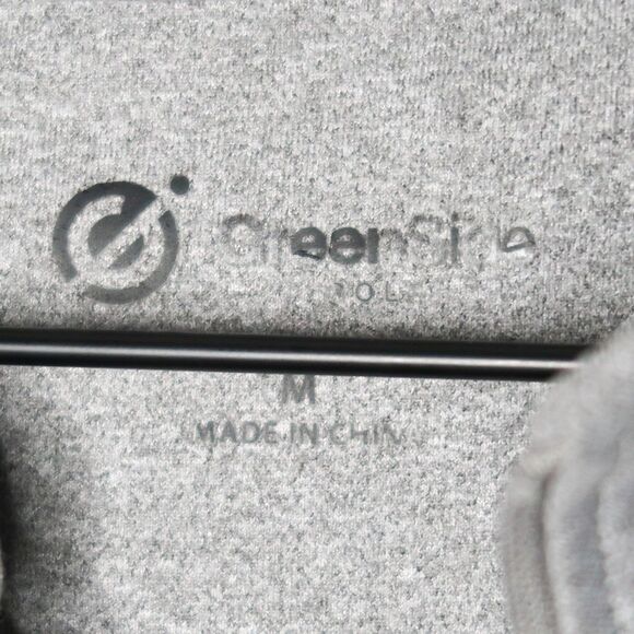 GreenSide Golf Mens‎ Pullover Sweater Medium Gray Polyester Outdoors Performance - Picture 3 of 8